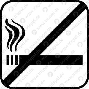 Nichtraucher für Kartusche -Piktogramm-