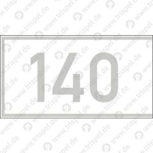 Geschwindigkeit max. 140 km/h für RIC-Feld