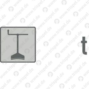 Handbremse und Bremsgewicht -Piktogramm-