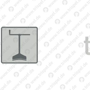 Handbremse und Bremsgewicht -Piktogramm-