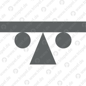 Anhebezeichenfür TUTOPROM-Beschichtung