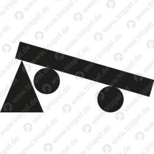 AnhebezeichenAnhebestelle links. f. einseitiges Anheben m. Radsätzen