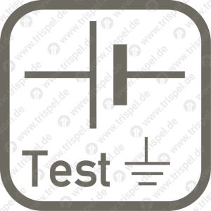 Isolationsprüfung Piktogramm