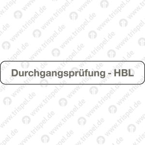 Durchgangsprüfung - HBL