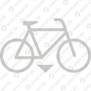 Fahrradsymbol Lenker rechts