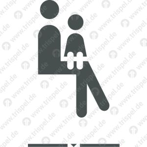 Person mit Kleinkind