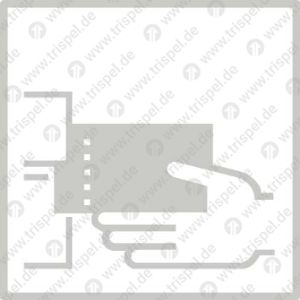 Entwerter, Piktogramm für Informationskartusche