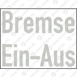 Bremse Ein-Aus