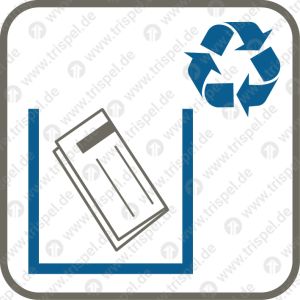 Papier Abfallsystem