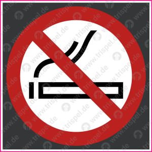 Nichtraucher, einseitig, Piktogramm