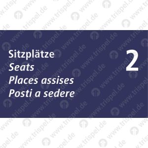 Sitzplätze für 2 Schwerbehinderte ( begrenztes Sitzplatzangebot )4-sprachig D, E, F, I Einsatz VBB