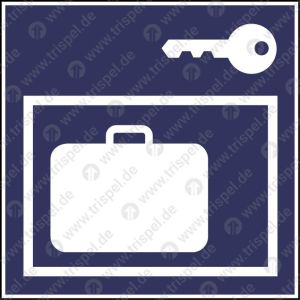 Schließfach für Gepäck