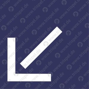 Richtungspfeil diagonal