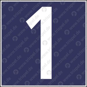 Klassenzahl 1 - einseitig