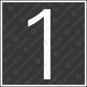 Klassenzahl 1 - einseitig