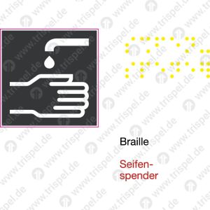 Seifenspender (Anbringung im WC Bereich)