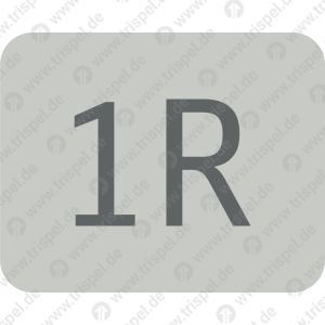 Türkennzeichnung 1R