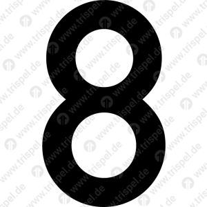 Ziffer 8, 100 mm, FM