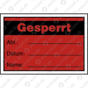 Gesperrt
