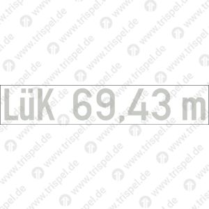 Länge über Zug LüK Zug 69,43 m
