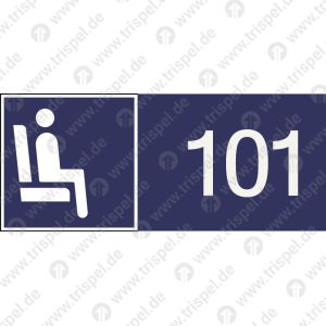 Sitzplatzreservierung Gangplatz Nr. 101