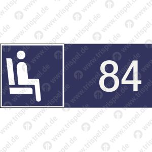 Sitzplatzreservierung Gangplatz Nr. 84