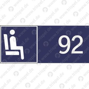 Sitzplatzreservierung Gangplatz Nr. 92