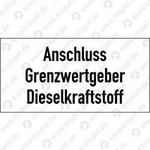 Anschluss Grenzwertgeber Dieselkraftstoff