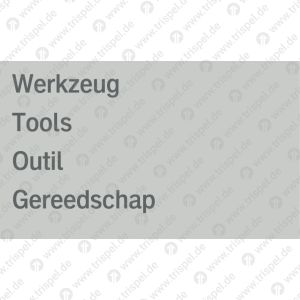 Werkzeug4-sprachig D, E, F, NL
