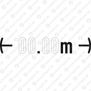 Länge über Puffer (- 00.00 m-)- Eindruck variabel -