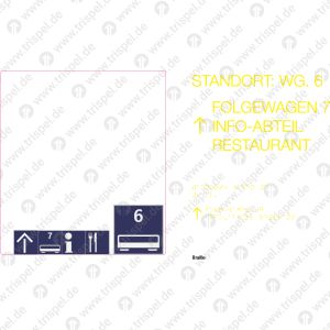 BLS-Beschriftung f. ICx • TW2.2 STANDORT: WG. 6FOLGEWAGEN 7