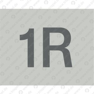 Türkennzeichnung 1R