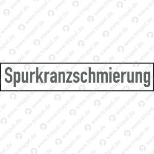 Absperrhahn für Spurkanzschmierung