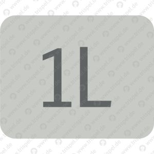 Türkennzeichnung 1L