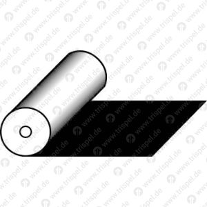 Schwarzer Streifen, B 40 mm x L 530 mm, zwischen Türfenster bzw. Zugzielanzeige Velaro D